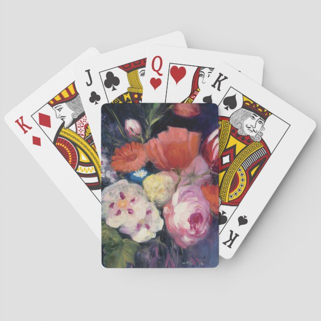 Fresh Cut Spring Flower Playing Cards (Back)