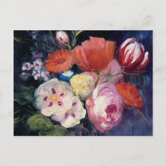 Fresh Cut Spring Flower Postcard (Front)