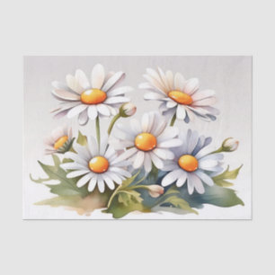 Fresh Daisy Minimalist Tissue Paper