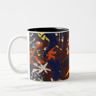 Fresh Eggs (Frosty) Two-Tone Coffee Mug