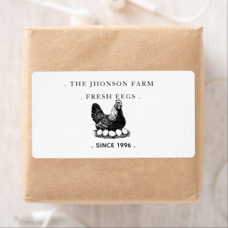 Fresh Eggs Your Name Chicken Hens Egg