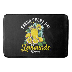 Fresh Every Day The Lemonade Boss Bath Mat