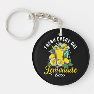 Fresh Every Day The Lemonade Boss Key Ring