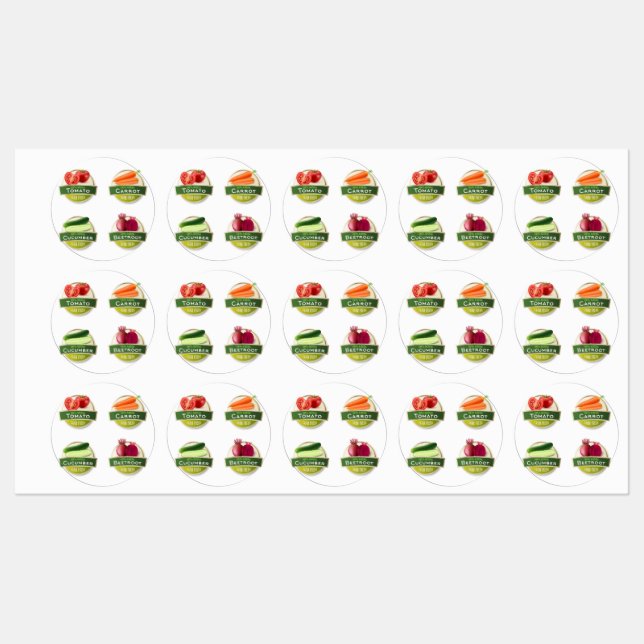 Fresh Farm Vegetables (Sheet)