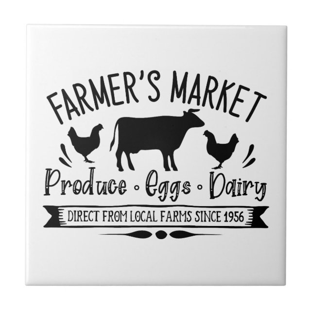 Fresh Farmers Market Tile (Front)