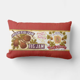 Fresh Fig Jam Lumbar Pillow