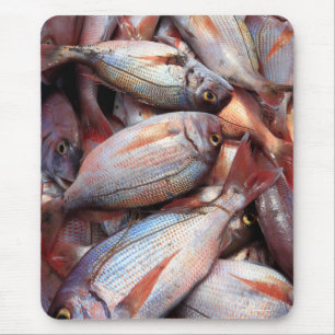Fresh fish mouse pad