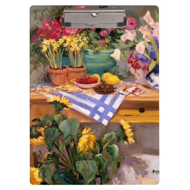Fresh Flowers I Clipboard (Front)