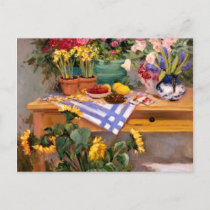 Fresh Flowers I Postcard