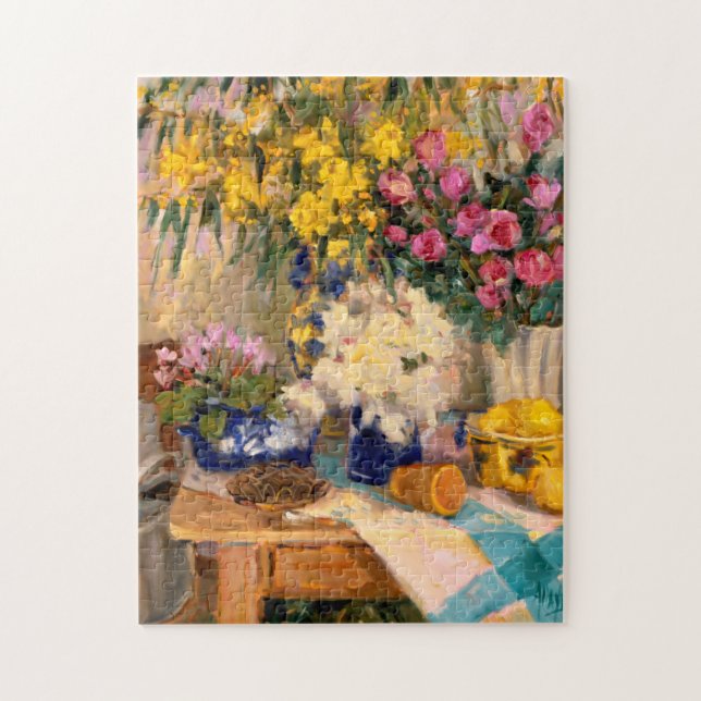 Fresh Flowers II Jigsaw Puzzle (Vertical)