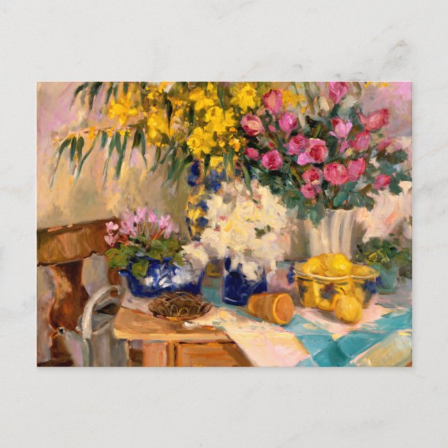 Fresh Flowers II Postcard (Front)