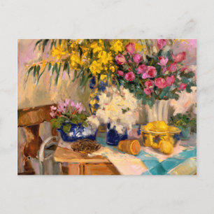 Fresh Flowers II Postcard