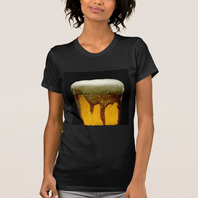 Fresh Foamy Mug Of Beer T-Shirt (Front)