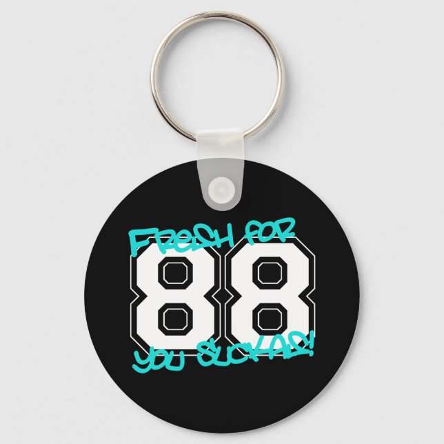Fresh for '88 key ring (Front)