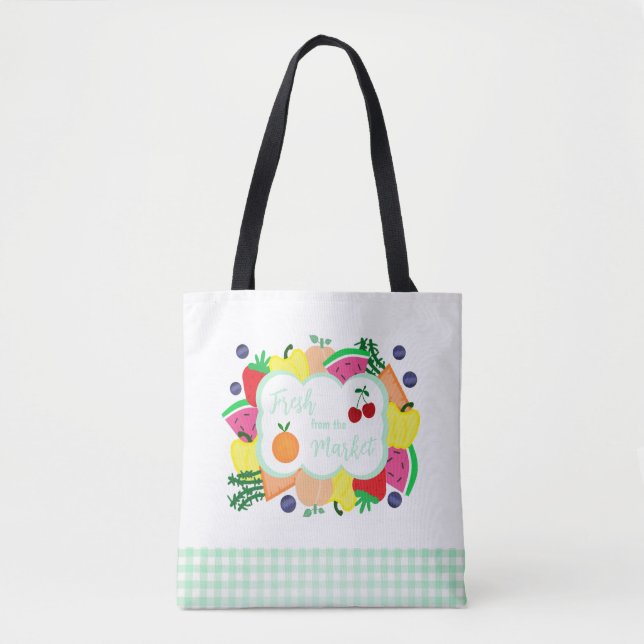 Fresh From The Market Tote Bag (Front)