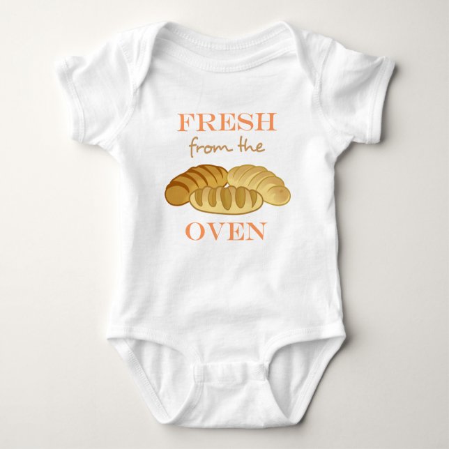 Fresh From the Oven Baby Bodysuit (Front)