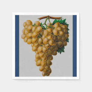 Fresh Fruit - Golden Vine Grapes Napkin