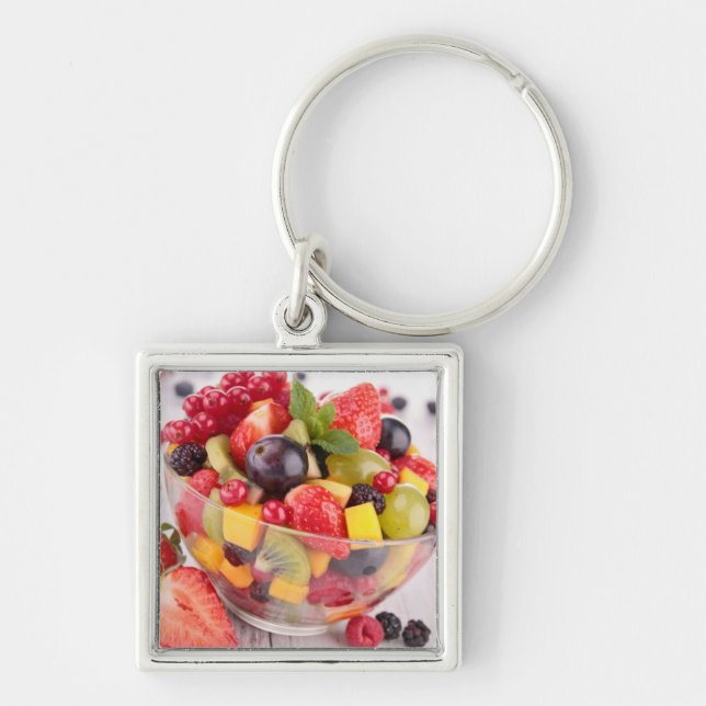 Fresh fruit salad key ring (Front)
