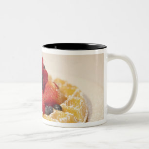 Fresh fruit waffle Two-Tone coffee mug