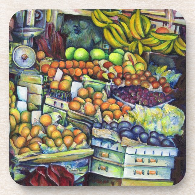 Fresh Fruit with Francis Coaster (Front)