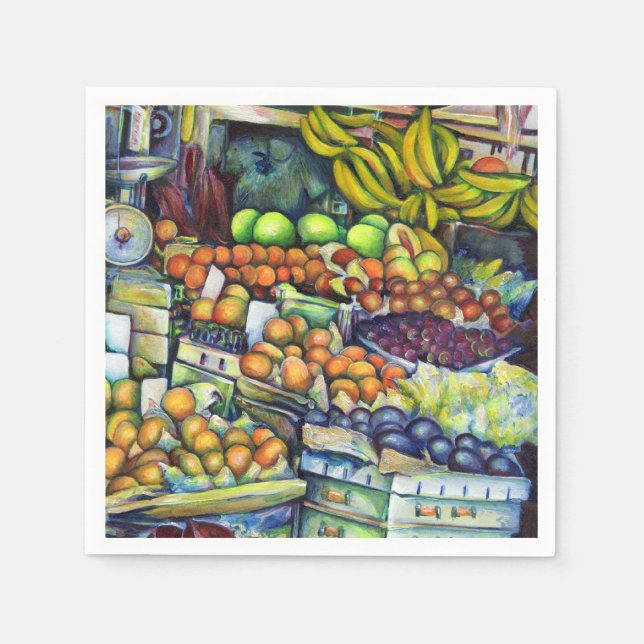 Fresh Fruit with Francis Napkin (Front)