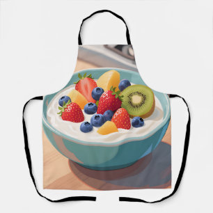 Fresh Fruit Yogurt Bowl Apron