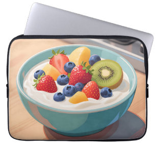 Fresh Fruit Yogurt Bowl Laptop Sleeve