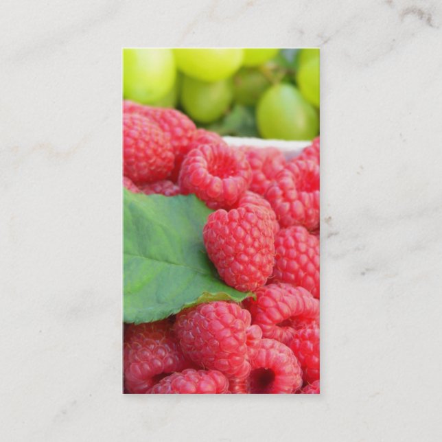 Fresh Fruits Business Card (Front)