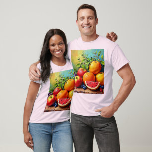 Fresh Fruits in a Perfect Mix Design T-Shirt