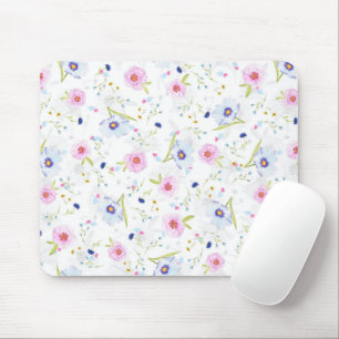 Fresh Garden Flowers Mouse Pad