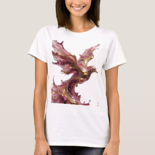 Fresh Gold ABSTRACT ART Design T-Shirt