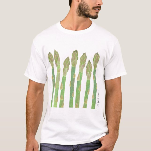 Fresh Green Asparagus T-shirt (Front)