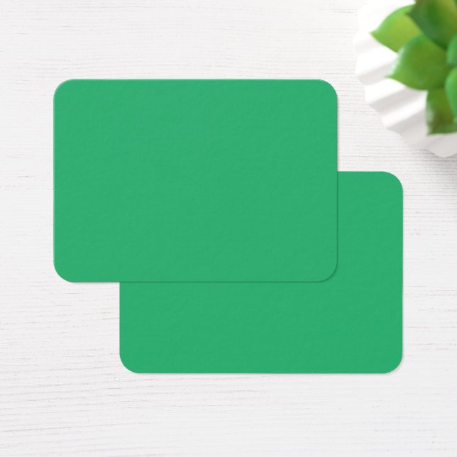Fresh Green Identity | Premium Profile Cards (Desk)