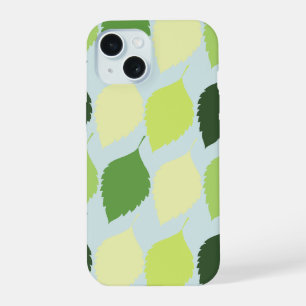 Fresh Green Leaf Pattern Phone Case
