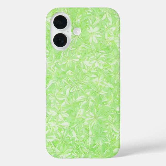 Fresh Green Leaf Phone Case (Back)