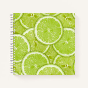 Fresh Green Lime  Notebook