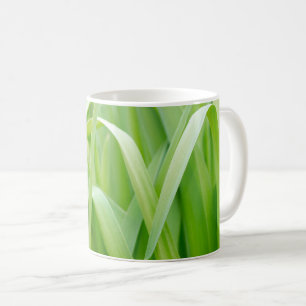 Fresh Green Plant Leaves Coffee Mug