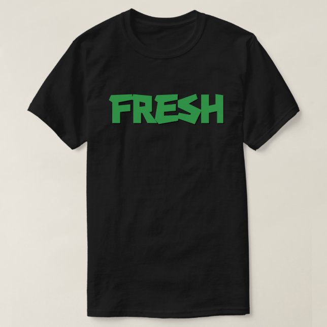 Fresh Hip Hop Graffiti T-Shirt (Design Front)