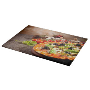 Fresh Italian pizza Cutting Board