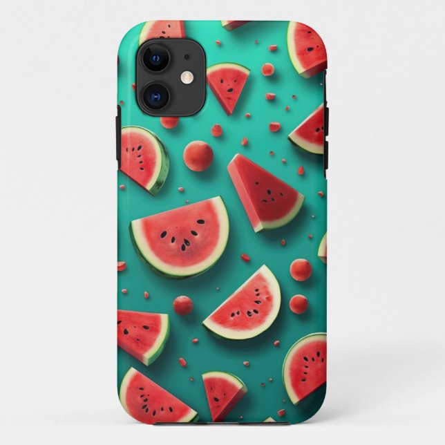 Fresh Juicy Watermelon Case-Mate iPhone Case (Back)