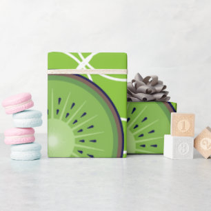 Fresh Kiwi Delight Wrapping Paper
