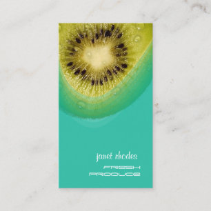 Fresh Kiwi for Organic growers Business Card