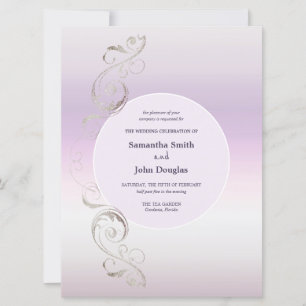 Fresh Lavender Invitation