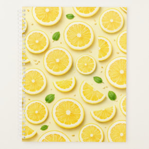 Fresh Lemon Slices Planner
