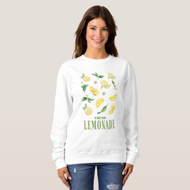 Fresh Lemonade Basic Sweatshirt (Front Full)