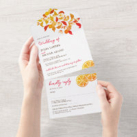Fresh Lemony Love Citrus Foliage Wedding