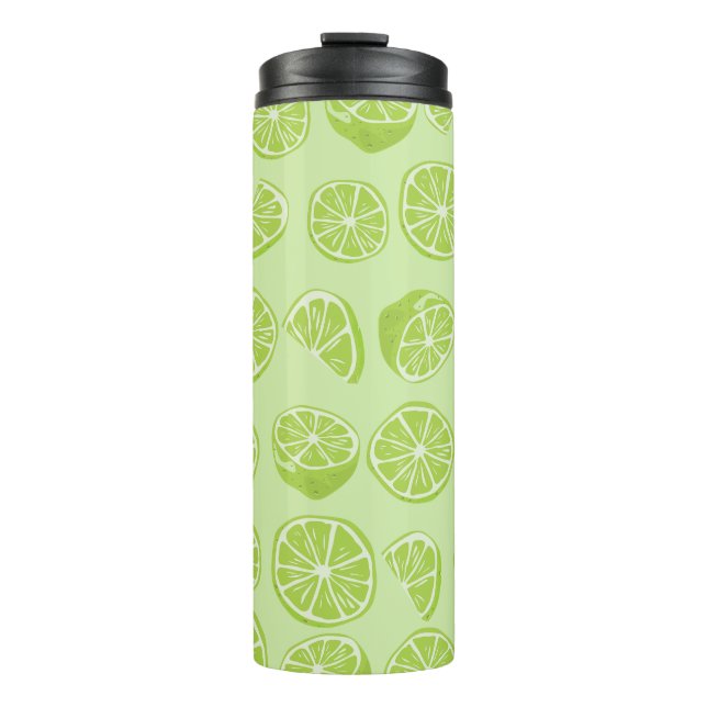 Fresh Lime Delight thermal Tumbler (Front)