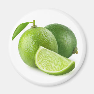 Fresh limes magnet