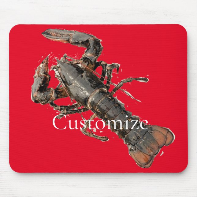 Fresh Maine Lobster Thunder_Cove Mouse Pad (Front)
