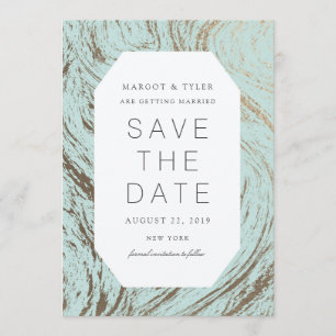 Fresh Marble / Save the Date